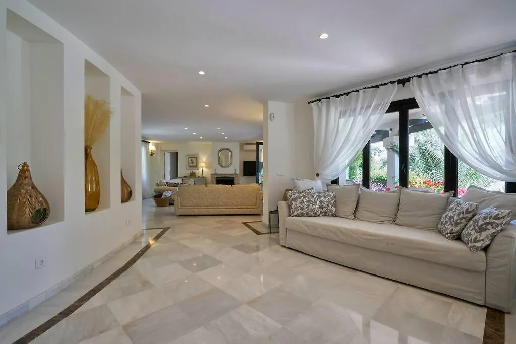 Villa Dos Palomas On The Golden Mile In Marbella Spain